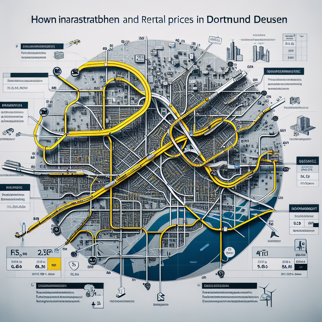 Einfluss der Infrastruktur auf Mietpreise in Dortmund Deusen